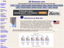 Tablet Screenshot of jbslemmer.com